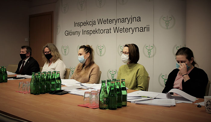 Wideokonferencja z Granicznymi Lekarzami Weterynarii