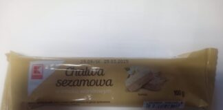GIS ostrzega: Salmonella w chałwie sezamowej