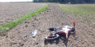 Motocrossowcy zniszczyli uprawy. Zostali złapani na gorącym uczynku
