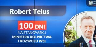 100 dni rządów Roberta Telusa. Minister rolnictwa podsumował swoją pracę