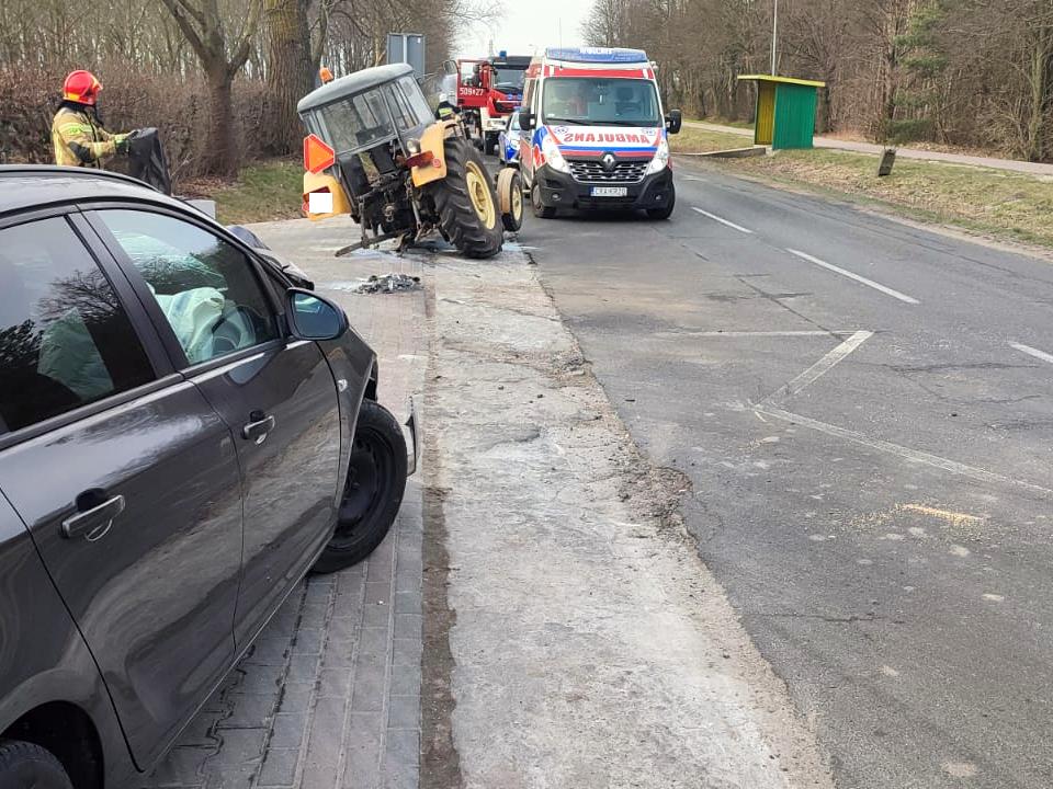 Nieszczęsny skręt w lewo. Ursusowi odpadło koło