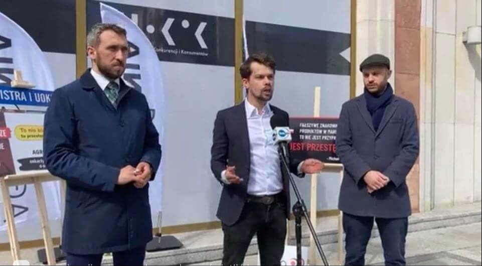 AGROunia przed UOKiK. Konferencja Kołodziejczaka ze Śpiewakiem