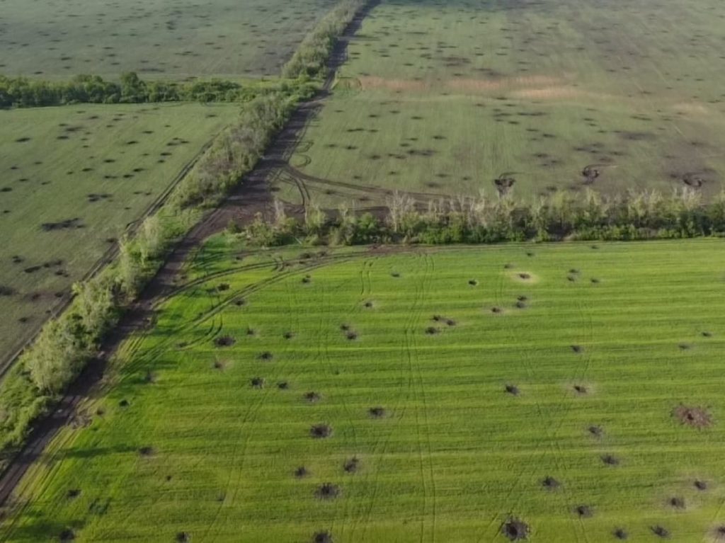 Ukraińskie ziemie niszczone pociskami mogą nie nadawać się do upraw przez co najmniej sto lat