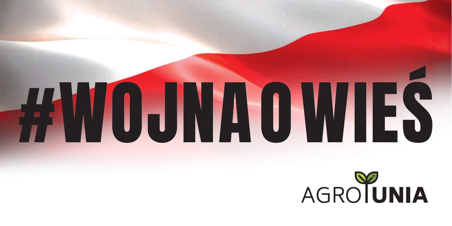 Trwa wojna o wieś! 300 traktorów wyjechało na ulice