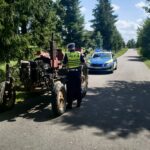 Traktorem uciekał przed policją. Alkomat nie był w stanie zmierzyć wyniku