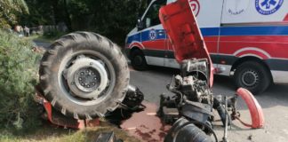 Ciągnik rozleciał się na części, a za kierownicą pijany 61-latek