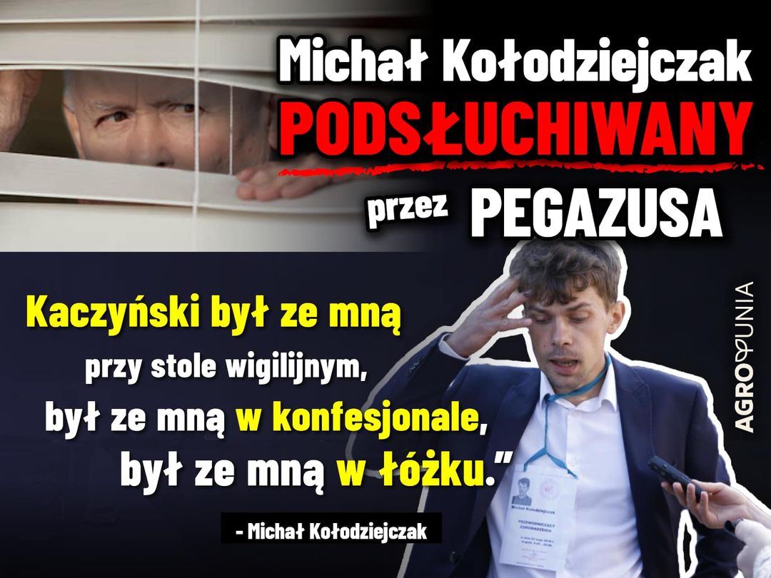 Michał Kołodziejczak podsłuchiwany Pegasusem
