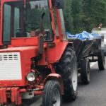 SZOK! Prawie 2 promile, ciągnik z wozem i 10-letnie dziecko w kabinie
