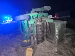 Miał blisko 2,5 promila i staranował kombajn. Może stracić równowartość auta
