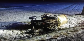 Chciał wyprzedzić ciągnik rolniczy – zginął na miejscu