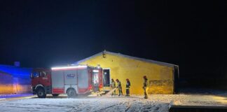 Pożar chlewni pod Człuchowem. Straty oszacowano na 100 tysięcy złotych