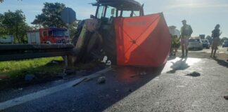 Traktorzysta wymusił pierwszeństwo. Zmarł na miejscu