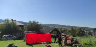 Dramat w Dydni: rolnik zginął pod kołami własnego ciągnika