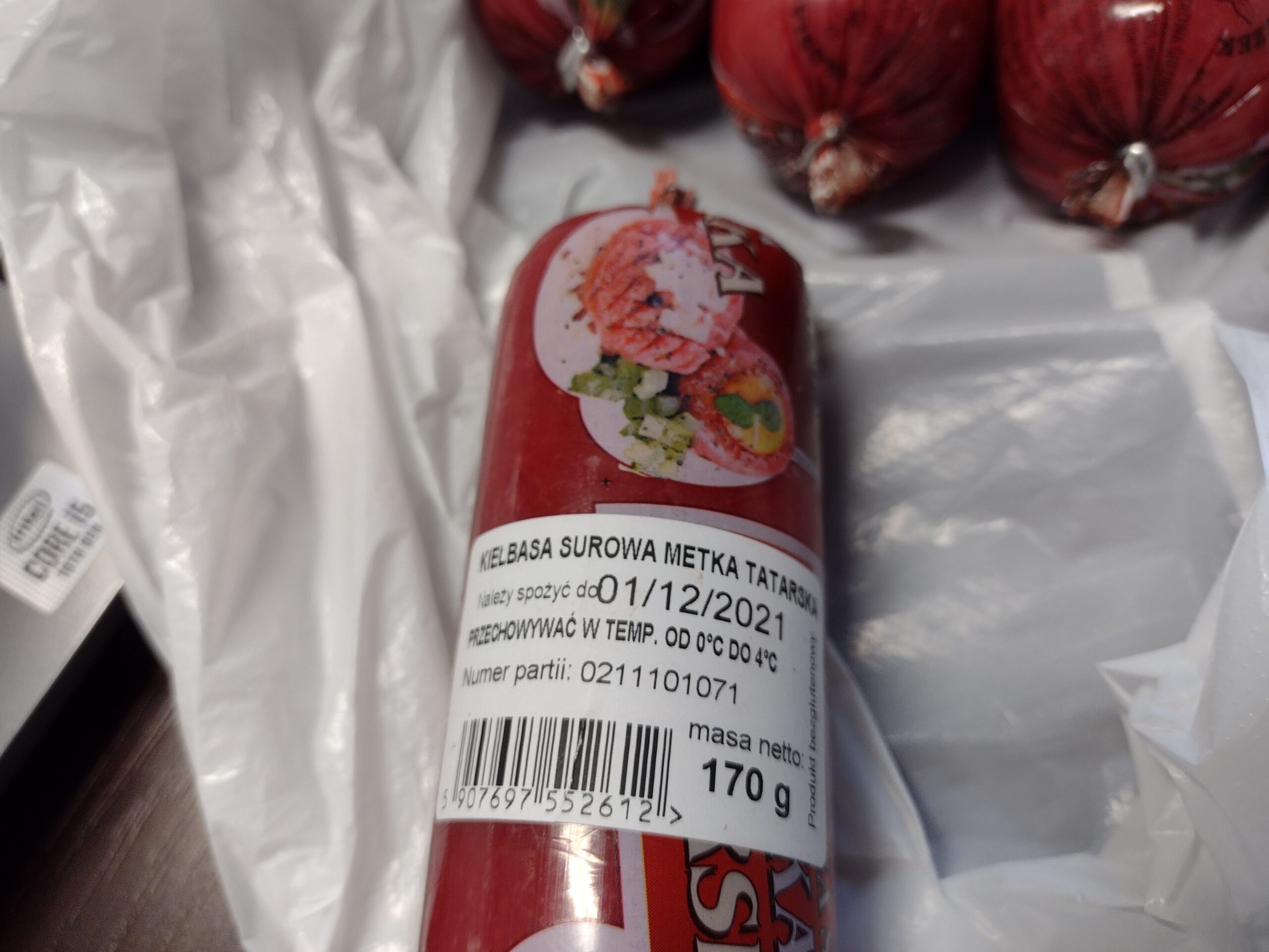 Salmonella w surowej metce tatarskiej