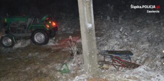 Samodzielnie wykonanym ciągnikiem zrobił kulig. O włos od tragedii!