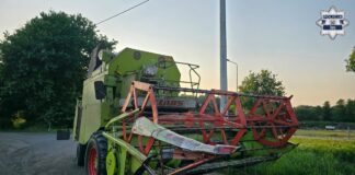 Z kombajnu prosto do radiowozu. Grozi mu 3 lata więzienia