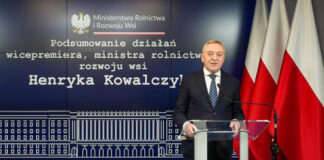 Chciałem przede wszystkim rozliczyć się z rolnikami – podsumowuje Henryk Kowalczyk