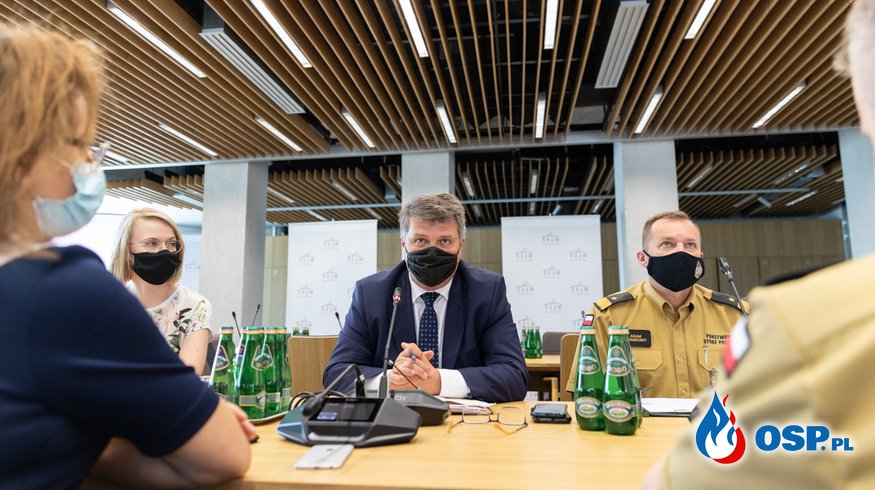 Ustawa o OSP - Wiceminister Maciej Wąsik przedstawił w Sejmie postęp prac