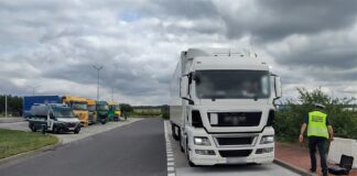 Transport mięsa z licznymi naruszeniami. Kierowca otrzymał aż 22 mandaty!