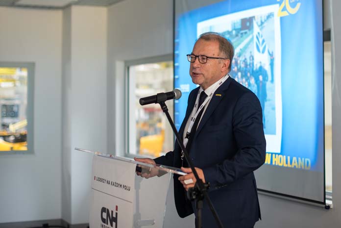 New Holland, CNH Industrial, Adam Sulak, kombajn, ciągnik
