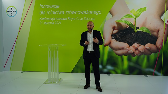 Antoine Bernet, Szef działu Crop Science w Bayer dla Polski, Krajów Bałtyckich, Czech i Słowacji.