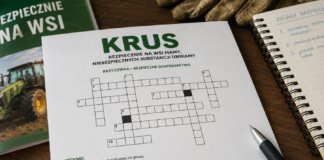 KRUS zaprasza rolników do konkursu. Wystarczy rozwiązać krzyżówkę o bezpieczeństwie pracy