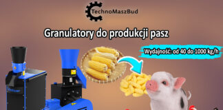 Granulatory do pasz firmy TECHNOMASZBUD. Jakie problemy pozwalają rozwiązać?
