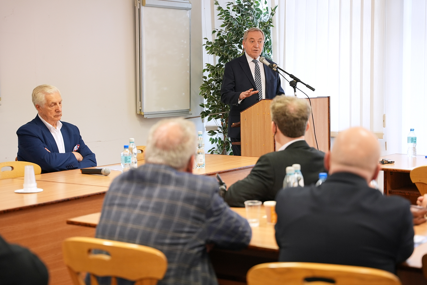 Wicepremier H. Kowalczyk podczas spotkania z przedstawicielami KZSP (fot. MRiRW)
