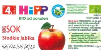 Ciała obce w sokach HiPP. GIS wycofuje partię