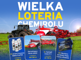 Wielka Loteria Chemirolu rusza z rozmachem – do wygrania opryskiwacz UNIA HERON 6000!