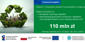Rewolucja w recyklingu: 110 mln zł na inwestycje w GOZ