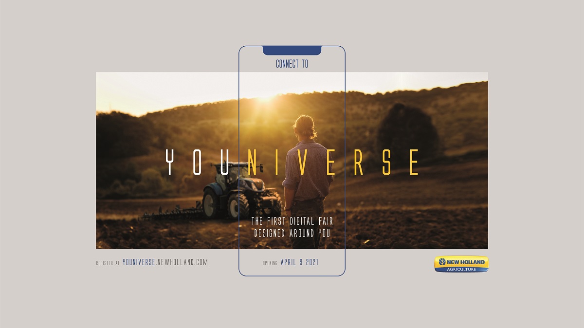 New Holland zaprasza rolników na pierwsze cyfrowe targi rolnicze YOUNIVERSE