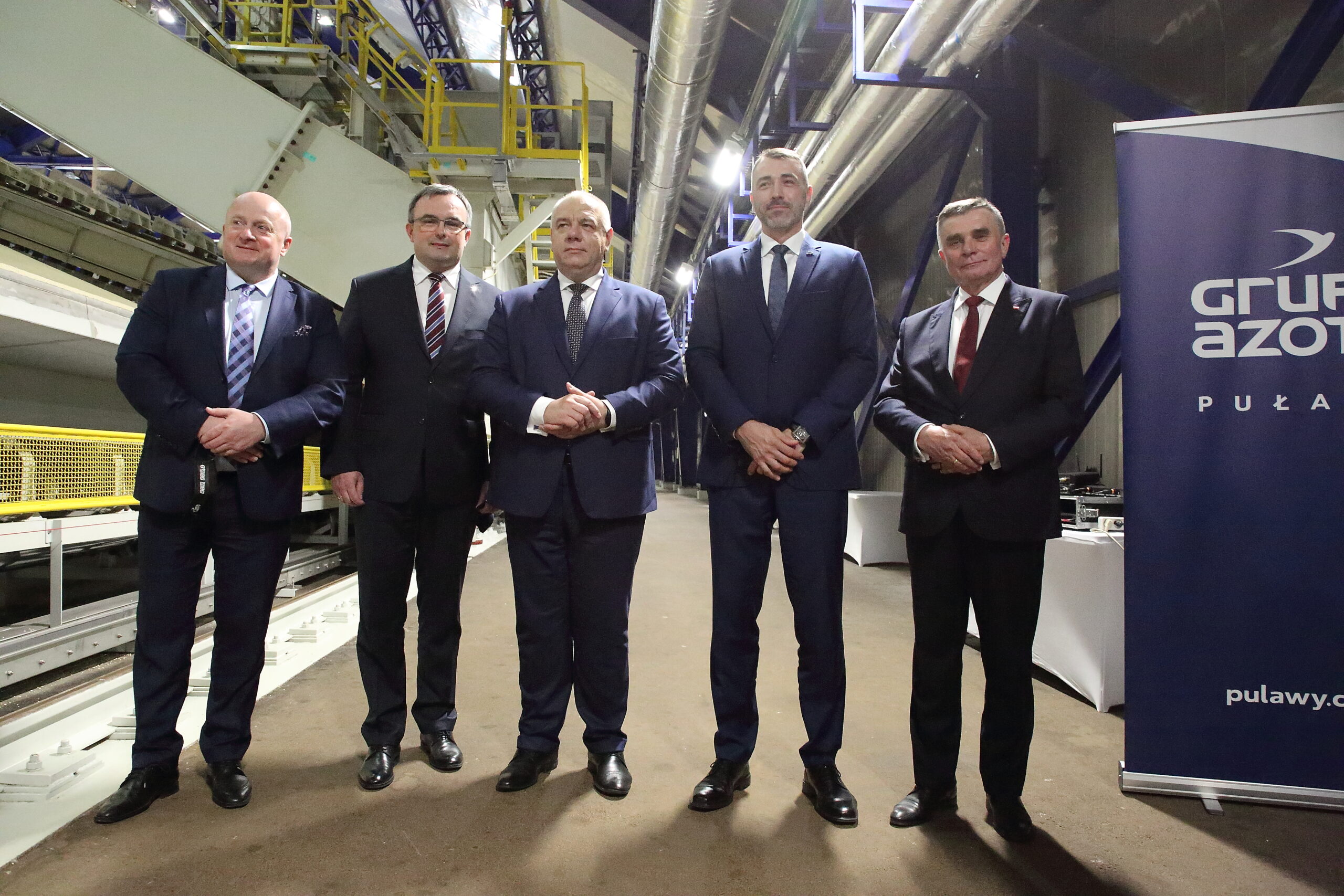 Grupa Azoty PUŁAWY otwiera wytwórnię nawozów granulowanych 