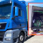 Kombajn w częściach. Nielegalny transport zdemaskowany przez ITD