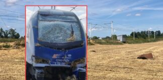 Mógł doprowadzić do katastrofy. Pijany traktorzysta wjechał pod pociąg
