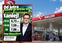Duża obniżka na stacjach. Nowe ceny paliw wchodzą w życie
