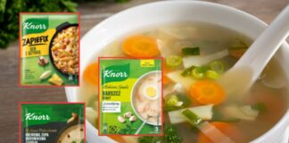 Fragmenty metalu i gumy w produktach Knorr. GIS ostrzega, sklepy wycofują towar