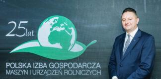 Przemysław Bochat nowym prezesem Polskiej Izby Gospodarczej Maszyn i Urządzeń Rolniczych