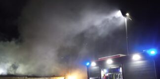 Rolnicy stracili fortunę w pożarze obory!