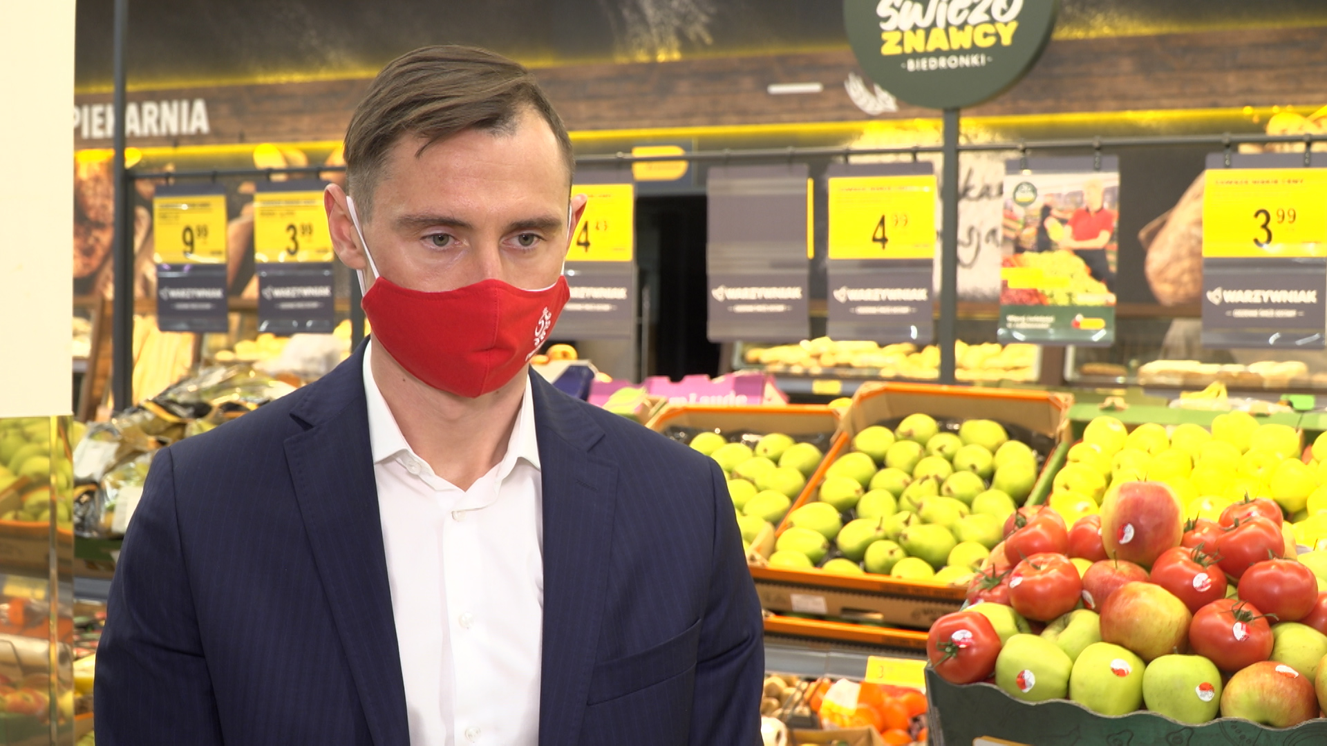 Oficjalnym dostawcą owoców i warzyw dla polskiej reprezentacji została Biedronka