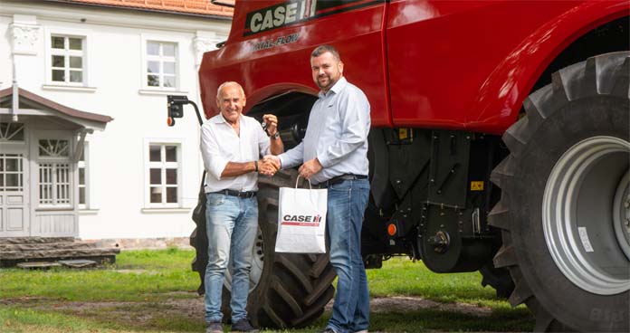 Czesław Lang, ciągniki, maszyny rolnicze, Case IH, Axial-Flow, Farmlift, Puma