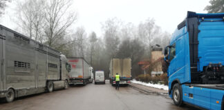 Transport rzepaku z Ukrainy: Kierowca otrzymał 34 mandaty na blisko 28 tysięcy złotych