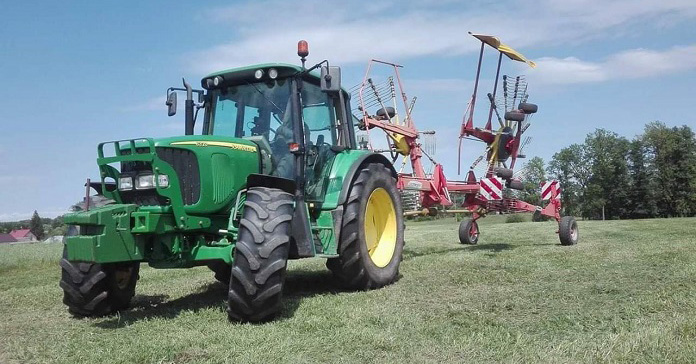 Deutz-Fahr, JOHN DEERE, kradzież ciągnika