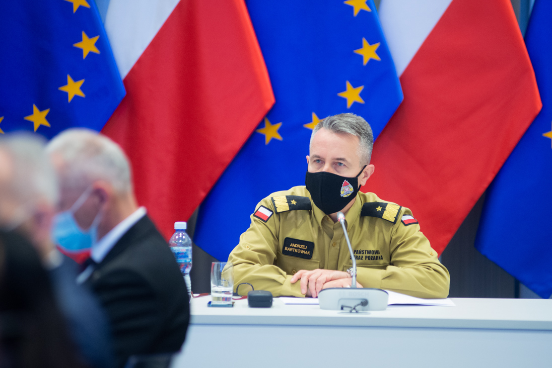 Spotkanie w sprawie nowych rozwiązań ustawowych dla OSP w MSWiA