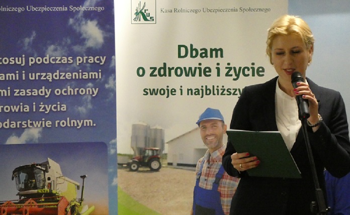 KRUS, nie daj się wkręcić, Bezpieczne Gospodarstwo Rolne, Aleksandra Hadzik