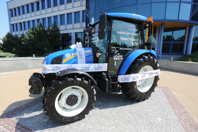 rolnik, ciągnik, New Holland, Grupy Azoty, Jan Duda