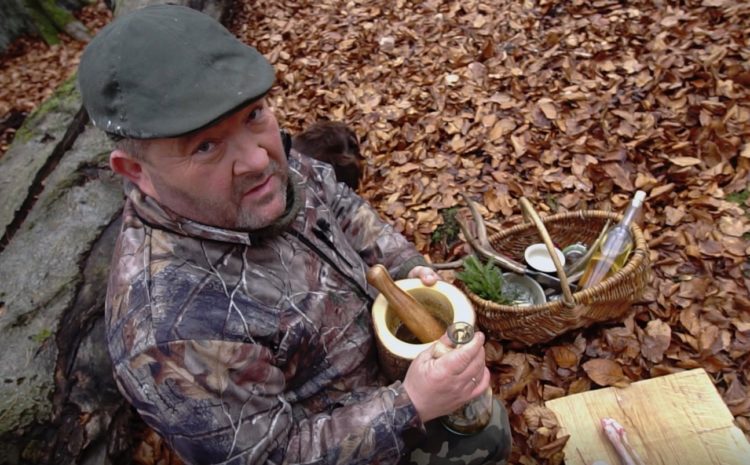 Kuchnia na dziko - pieczony na grilu koziołek