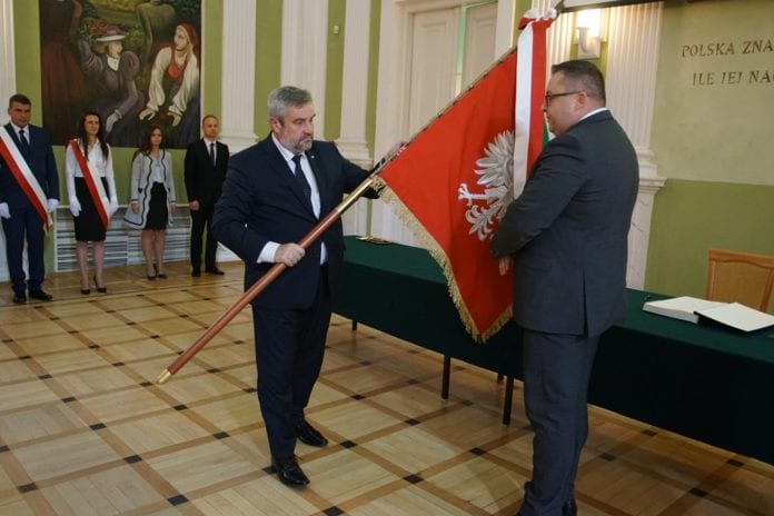 KRUS ma swój sztandar, KRUS, sztandar, Jan Krzysztof Ardanowski, Adam Sekściński 