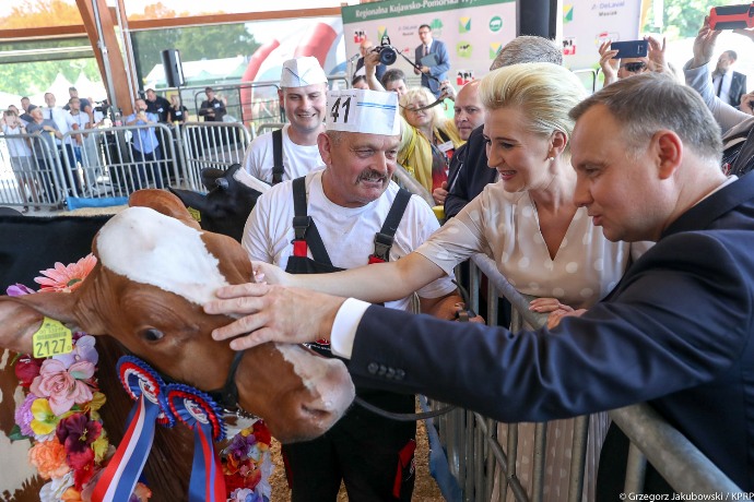 AgroLiga, Andrzej Duda, Minikowo, Targi w Minikowie, Agro-Tech