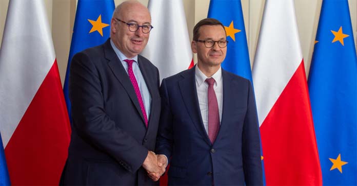 Mateusz Morawiecki, premier mateusz morawiecki, Wspólna Polityka Rolna, Brexit, Phil Hogan